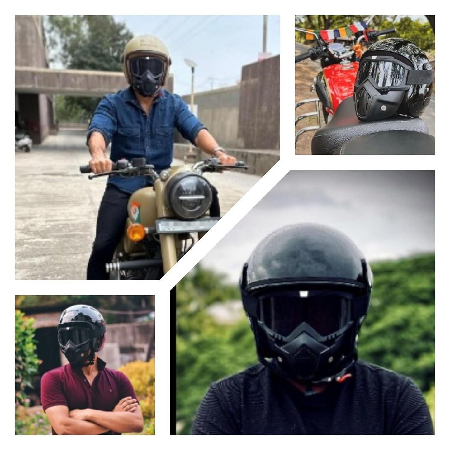 UV Protective Goggle Mask