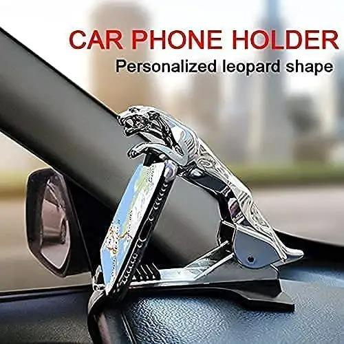 Jaguar Car Mobile Phone Mount Stand with 360 Degree Rotation