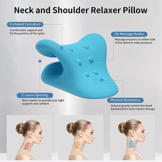 Neck & Shoulder Support Pillow for Pain Relief