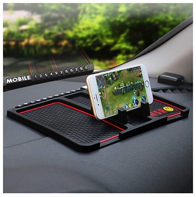 Anti-Slip Silicone Pad Phone Holder for Car Dashboard
