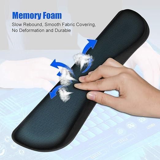 Memory Foam Wrist Pad for Keyboard & Mouse