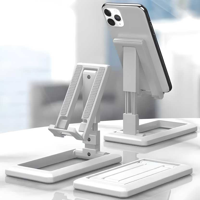 Foldable Stand for Phone & Tablet with Height Adjustment