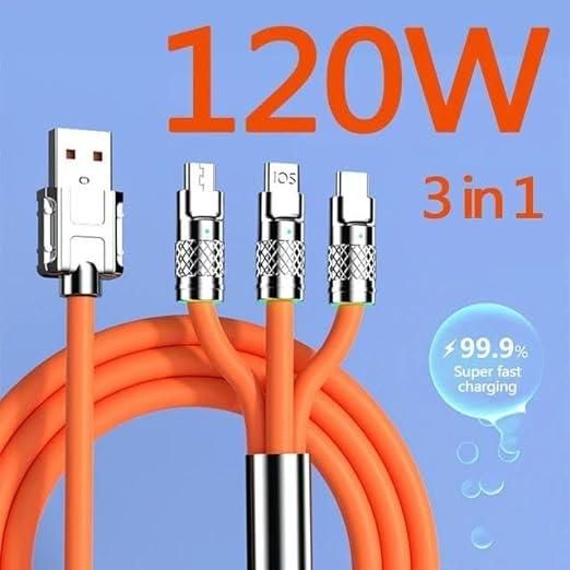 3 in 1 Fast Charging Cable