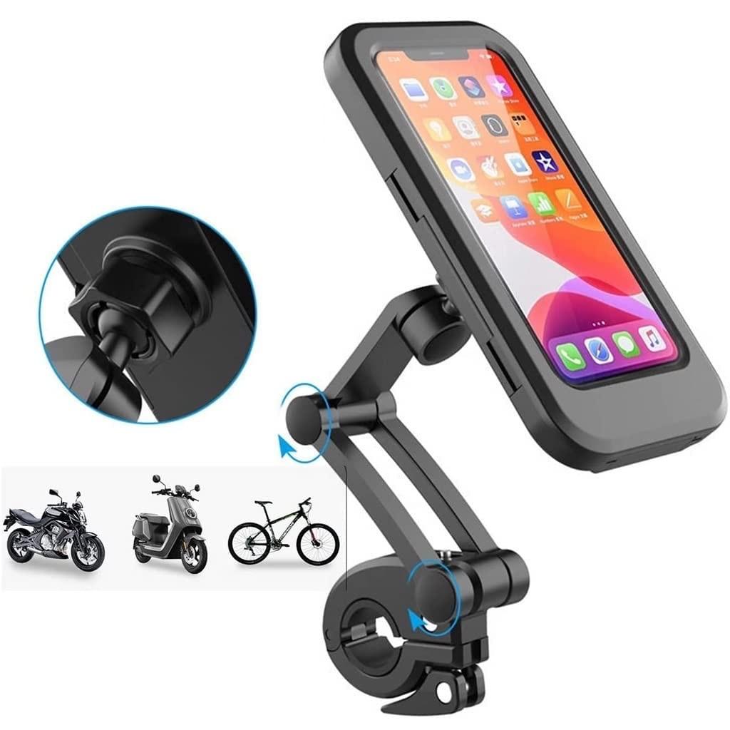 360 Degree Rotating Waterproof Bike Phone Holder