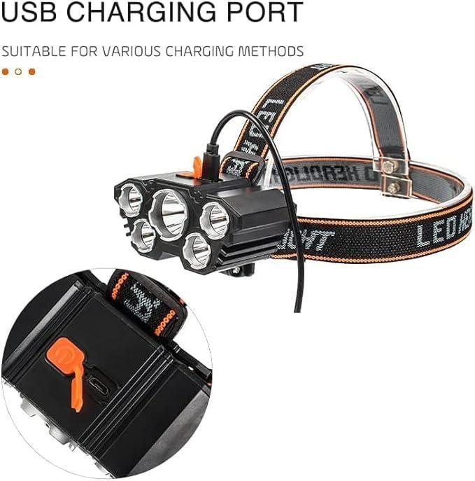 Flashlight with Case Waterproof Running Headlamp