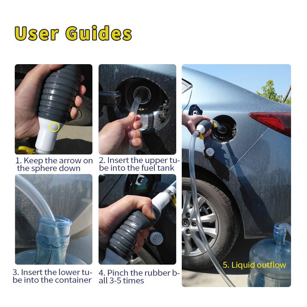 Portable Hand Pump for any Liquid Transfer