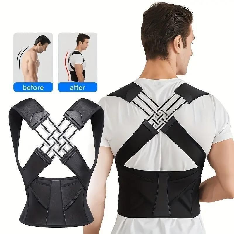 Adjustable Back Posture Corrector & Relieve Pain Belt for Men & Women