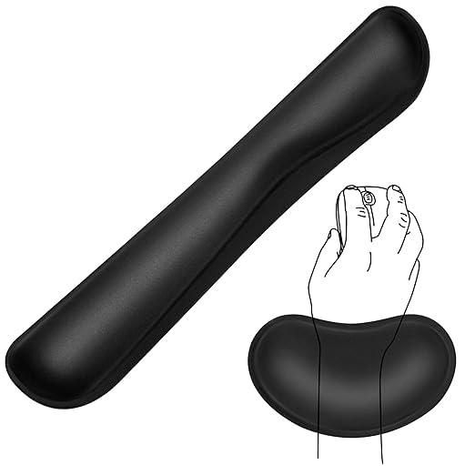 Memory Foam Wrist Pad for Keyboard & Mouse