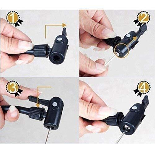 Portable Foot Air Pump Compressor with Pressure Gauge for Car and Bike