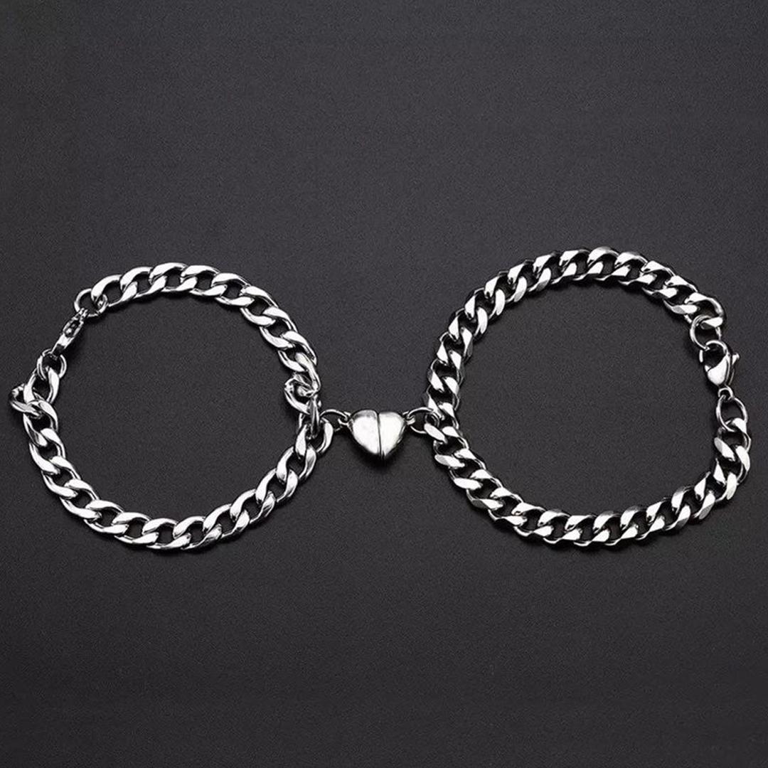 Heart Couple Bracelet For Men & Women