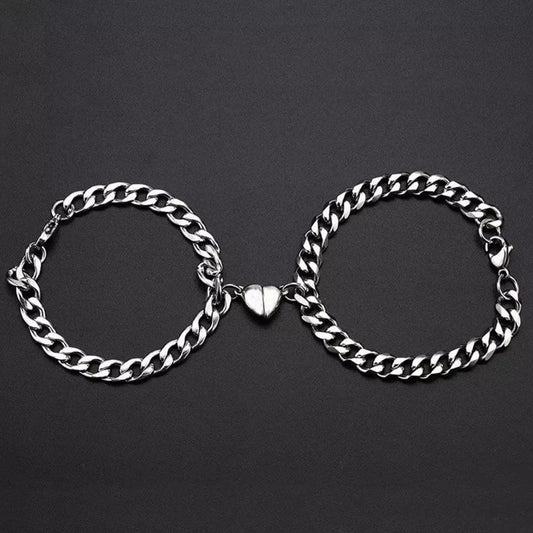 Heart Couple Bracelet For Men & Women