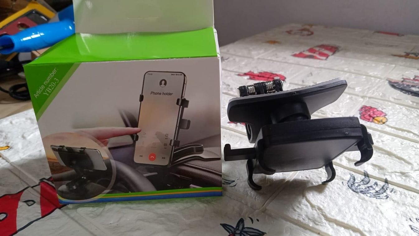 Car Phone Holder for Dashboard & Rear Mirror