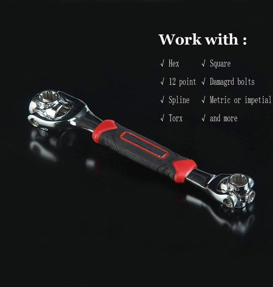 Multi-Function Stainless Steel Spanner