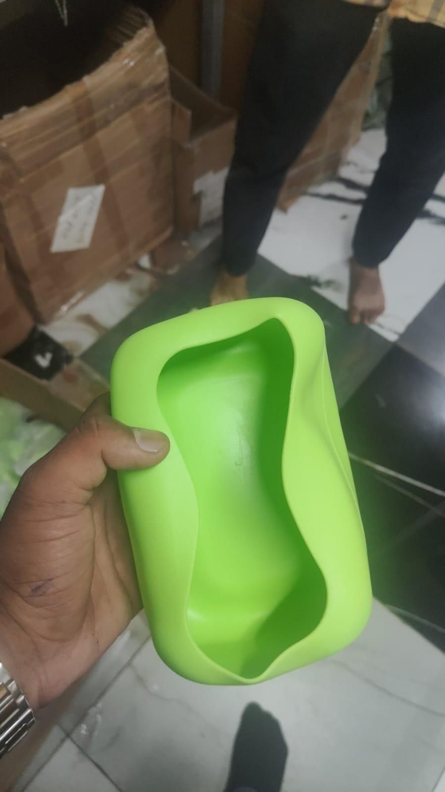 Tissue Box with Suction Cup