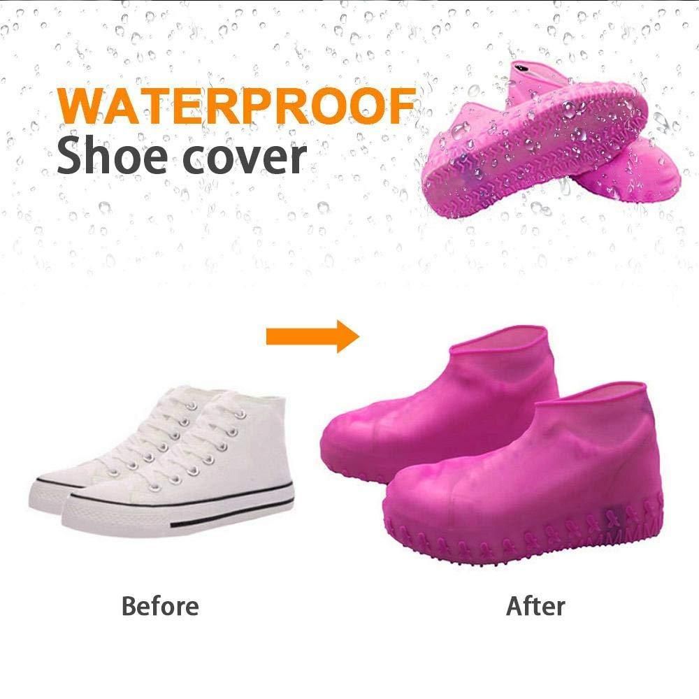 Silicone Reusable Anti skid Waterproof Shoes Cover & Protector