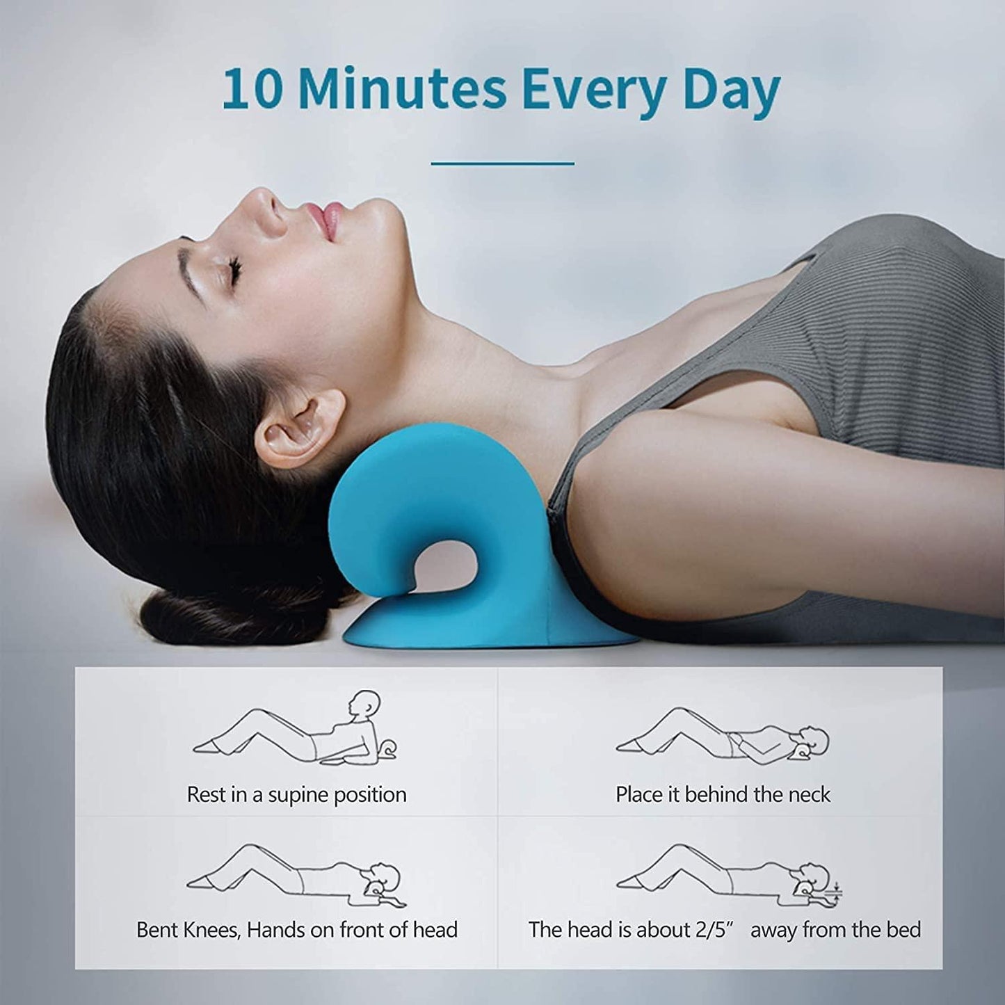 Neck & Shoulder Support Pillow for Pain Relief