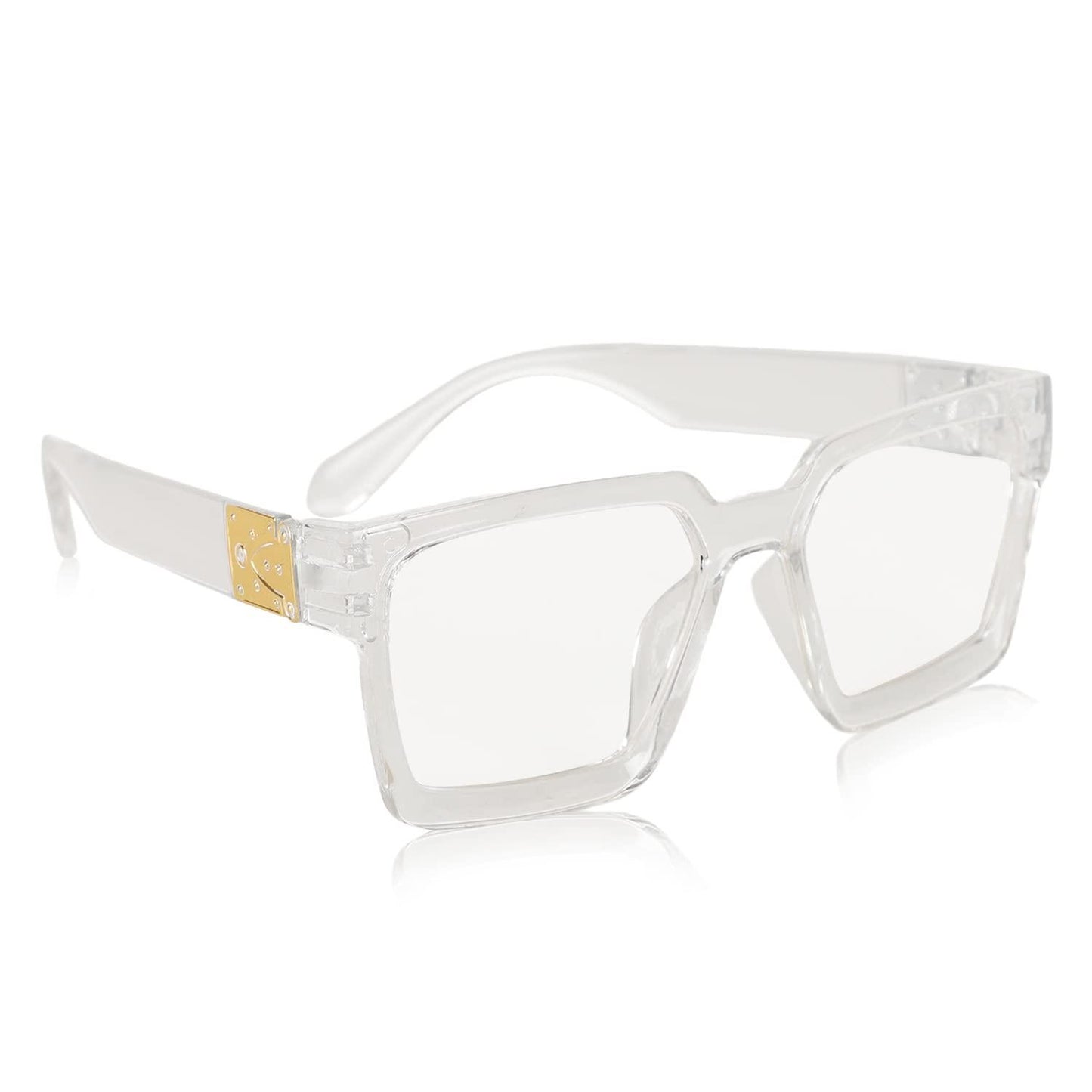 Unisex Retro Square Sunglasses