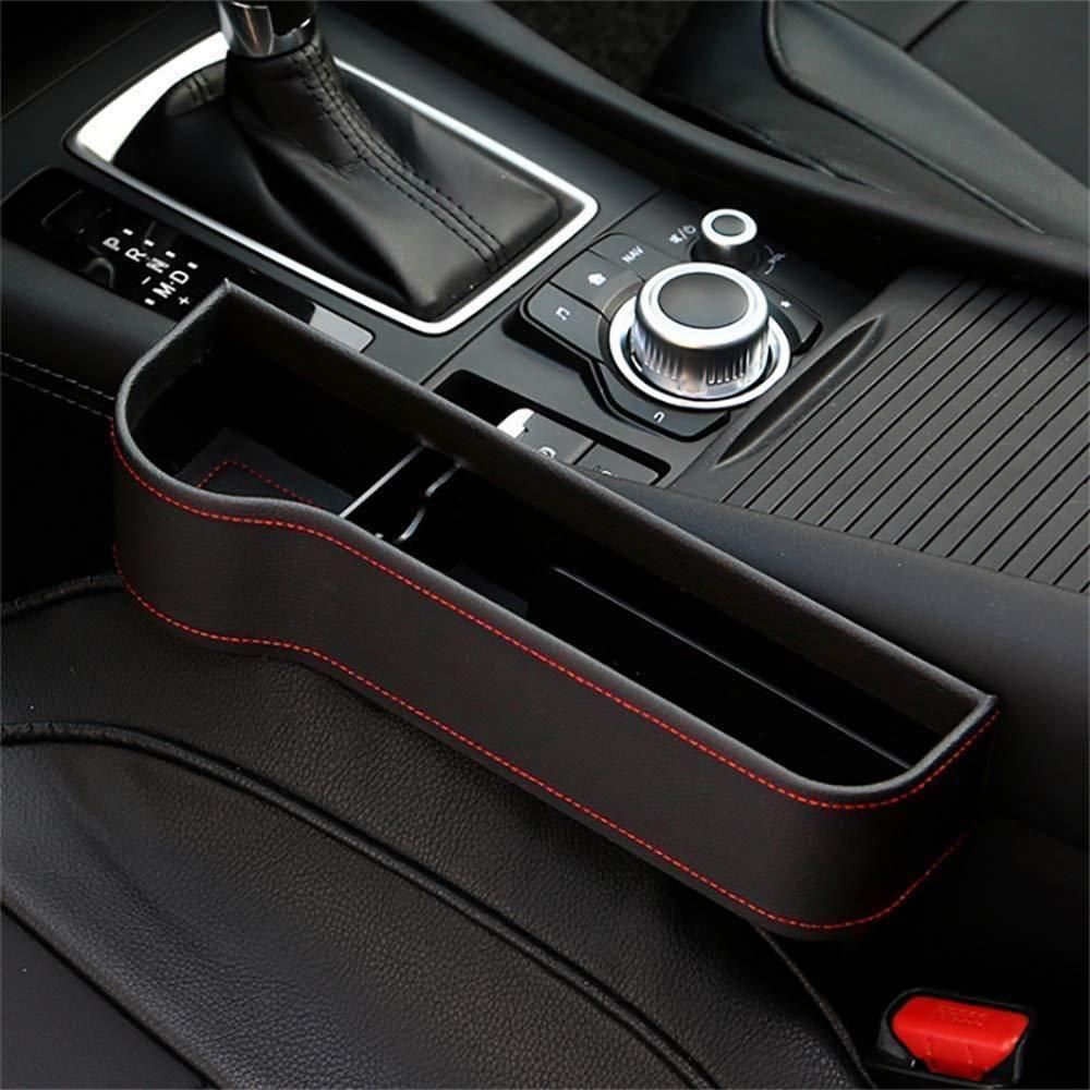 PU Leather Car Seat Gap Side Organizer