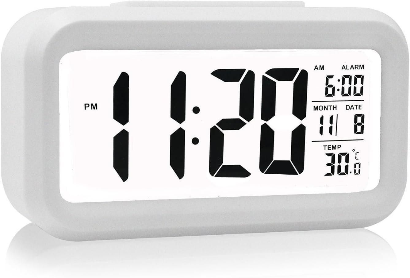 Digital Alarm Clock with Temperature Indicator