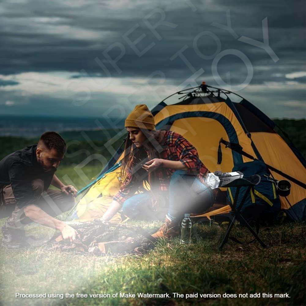 Torch LED Flashlight with Powerbank