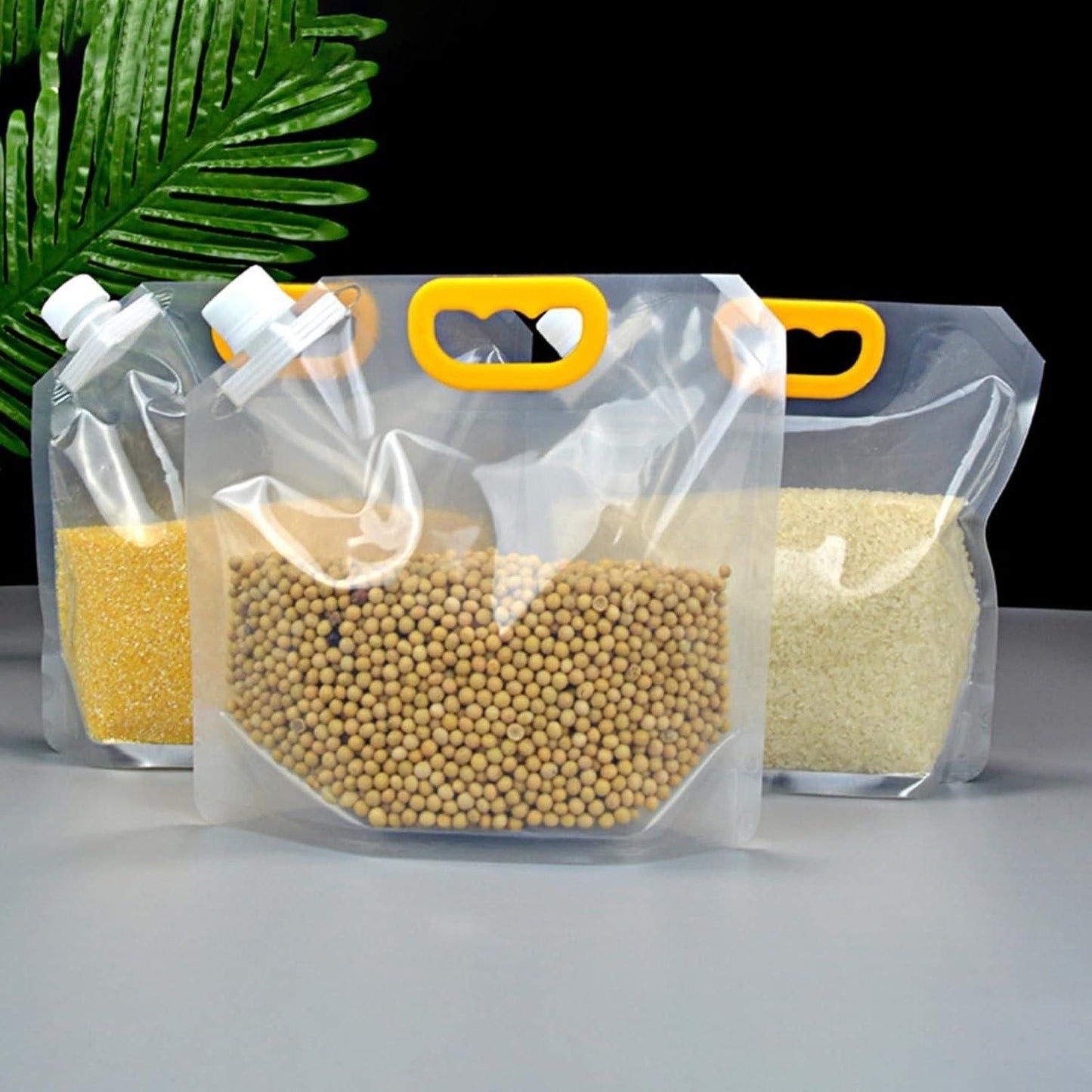 Reusable Grain Moisture Proof Sealed Storage Bag 01 Ltrs (Pack of 8)