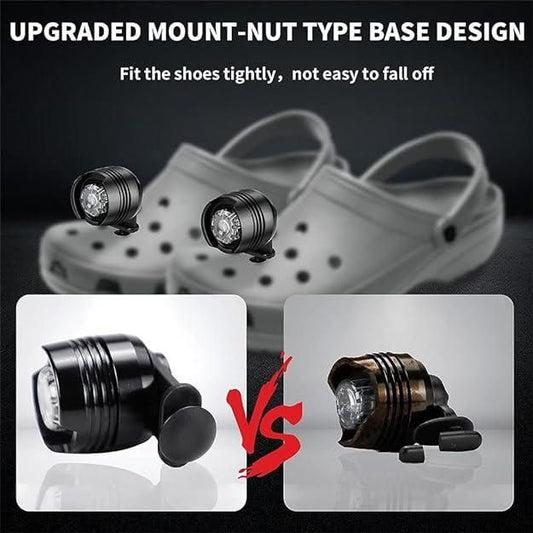 LED Waterproof Lights for Crocs Shoes (Pack of 2)