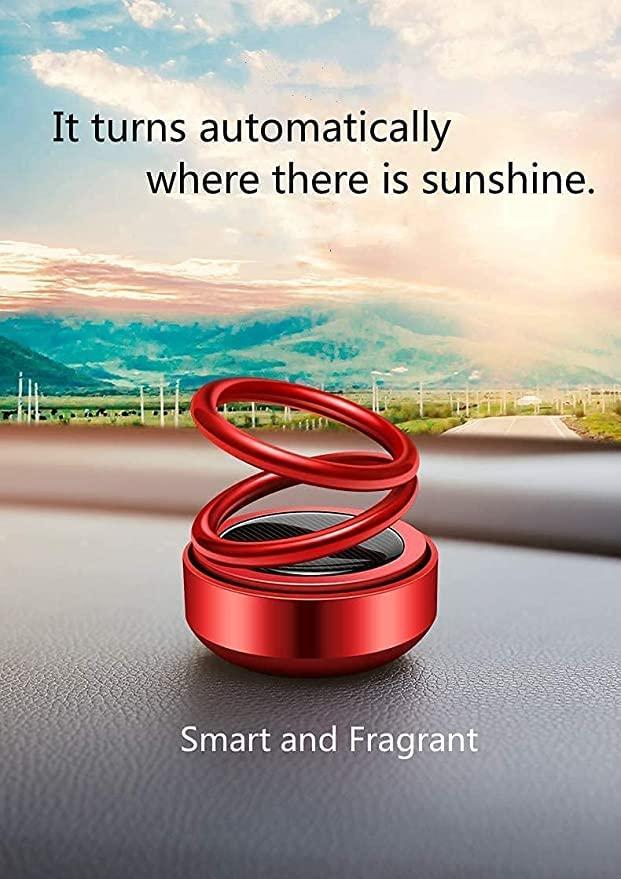 Solar Power Rotating Car Air Perfume Diffuser
