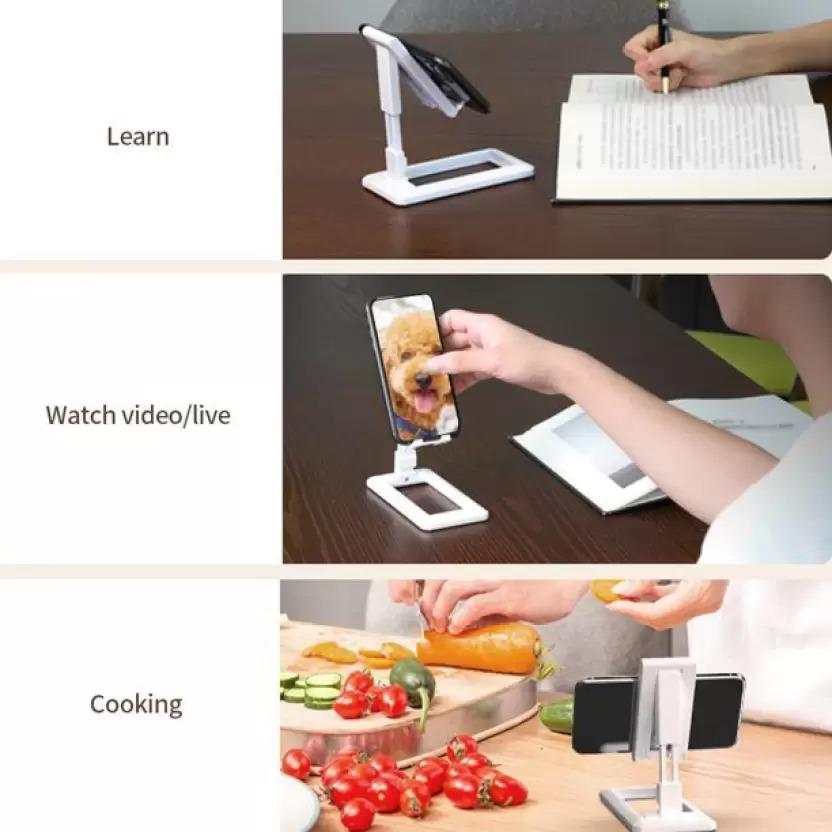 Foldable Stand for Phone & Tablet with Height Adjustment