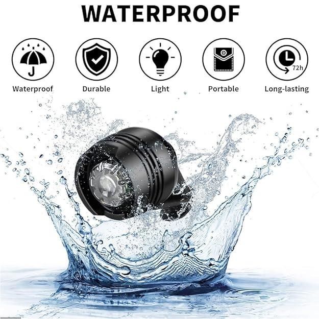 LED Waterproof Lights for Crocs Shoes (Pack of 2)