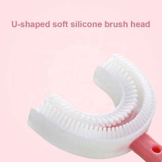 U Shaped Silicone Tooth Brush (Pack Of 2)