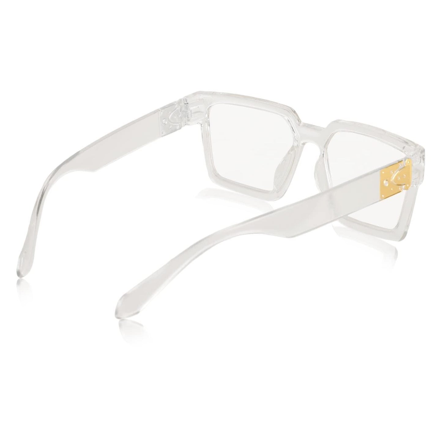 Unisex Retro Square Sunglasses