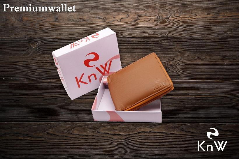 Genuine Leather Wallet for Men with ATM Card, Coin Zipper & RFID Blocking