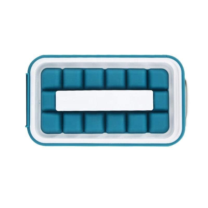 Folding Silicone Ice Cube Tray Moulds Bag