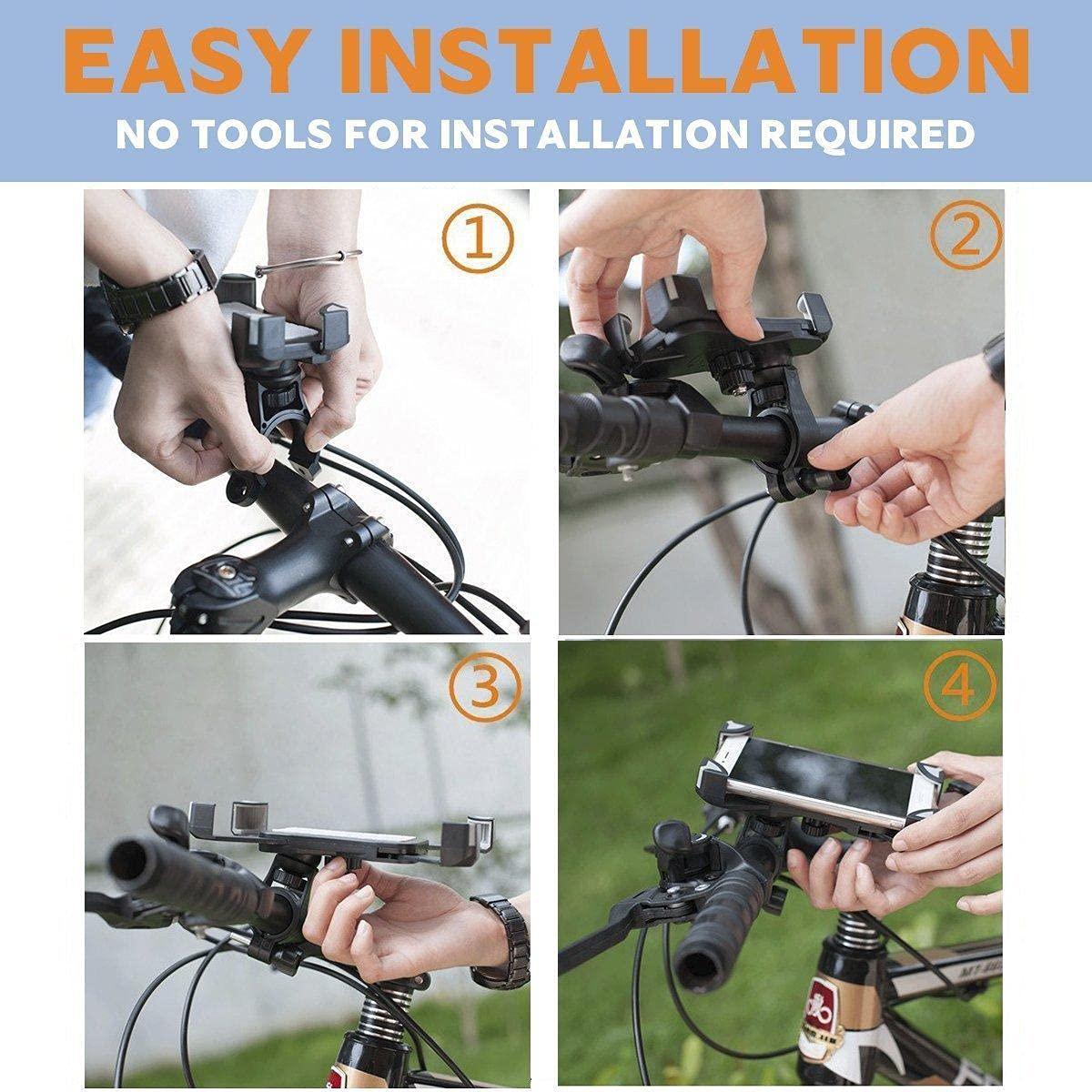 360 Degree Rotating Bicycle & Motorcycle Phone Holder