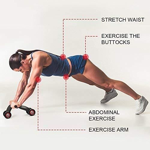 Unisex 4 Wheel Abs Roller