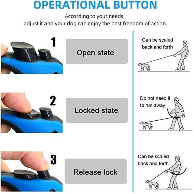 Dog & Cat Strap Leash (Multicolor)