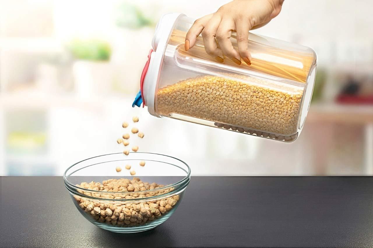 Air Tight Food Storage Container with 04 Compartment