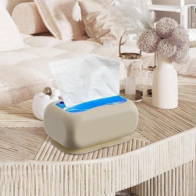 Tissue Box with Suction Cup