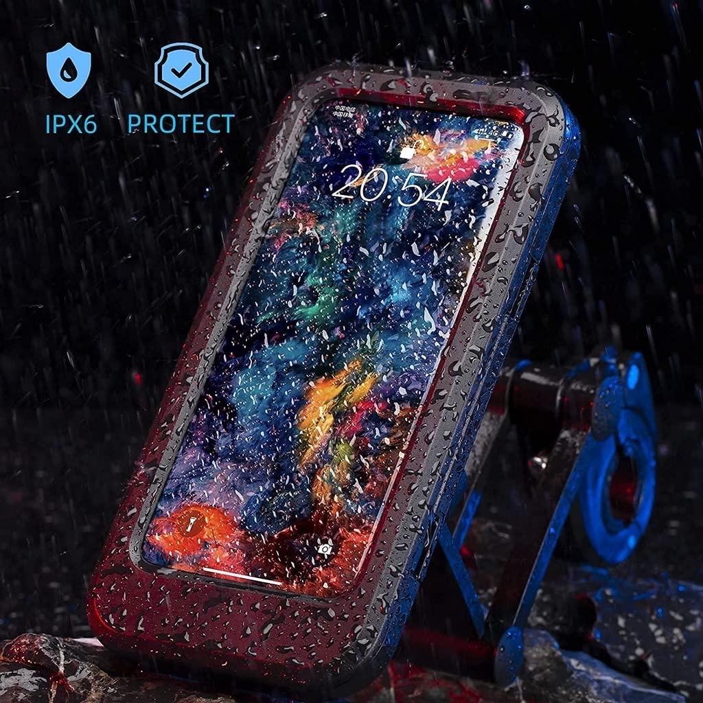 360 Degree Rotating Waterproof Bike Phone Holder