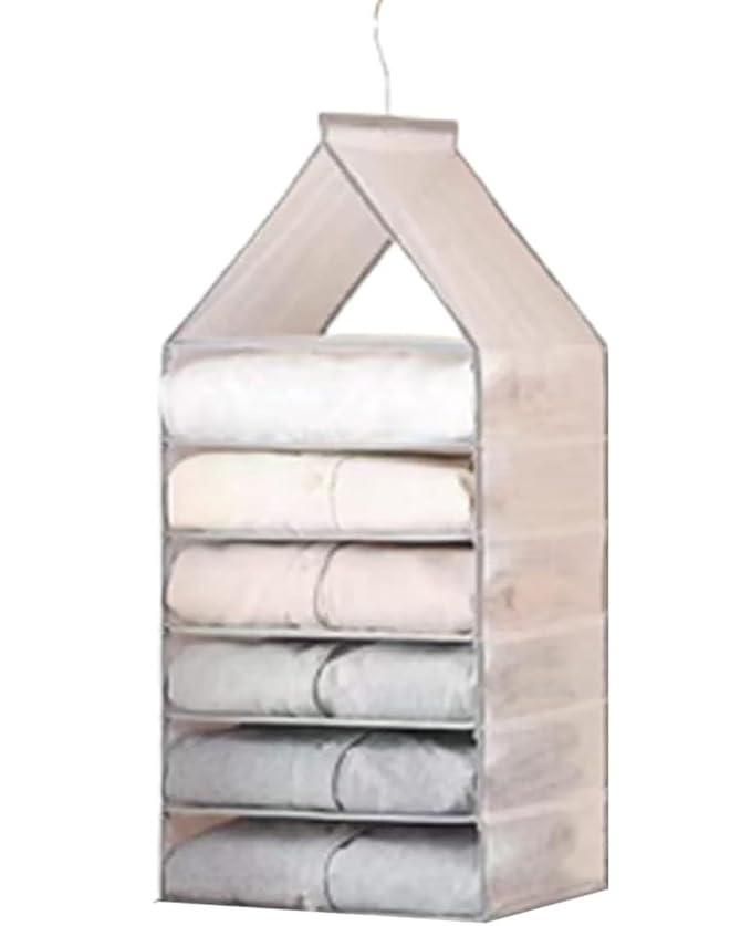 Foldable Hanging Closet with 06 Slots