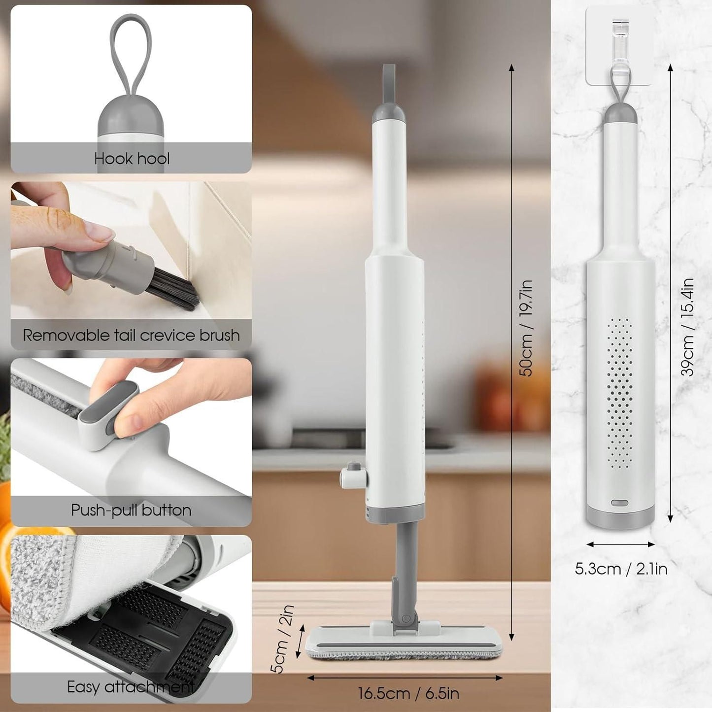 Self Squeeze Flat Cleaning Mop