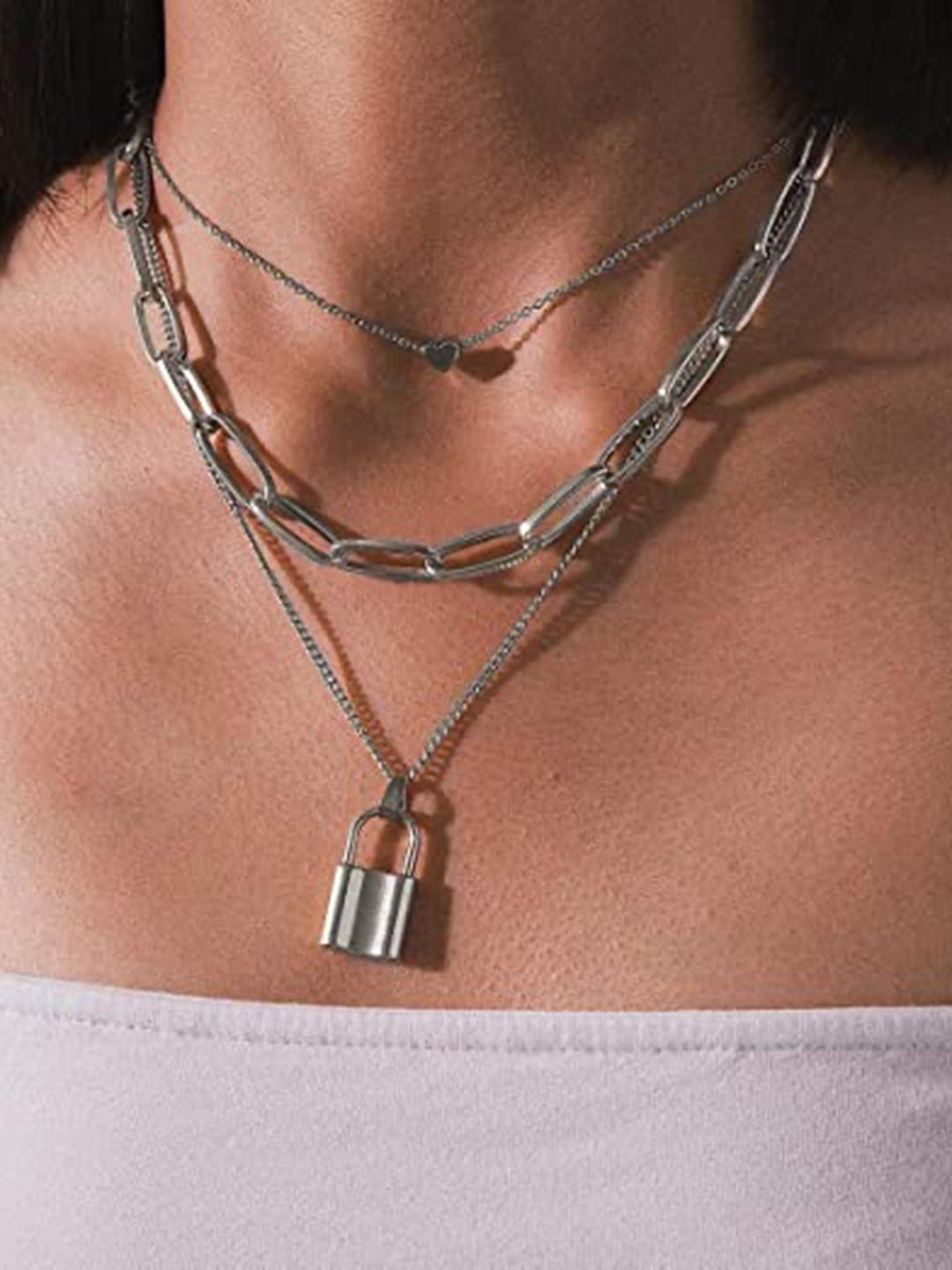 Gold Plated Stylish Necklace