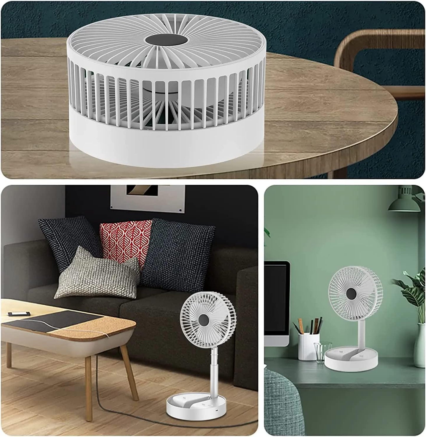 Rechargeable Table Fan