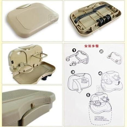 Car Back Seat Table Tray