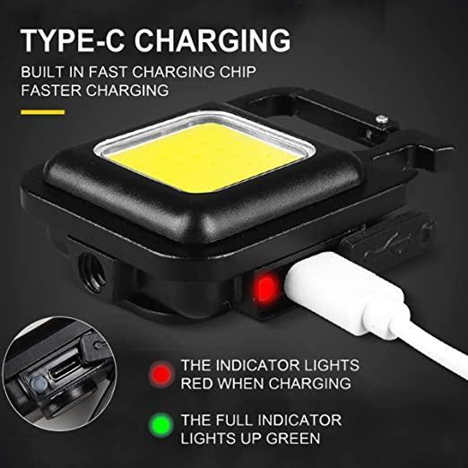 Portable Mini COB LED Flashlight