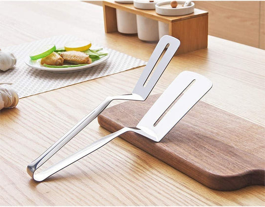 Multifunctional Food Clip Tongs Steak Fried Shovel�