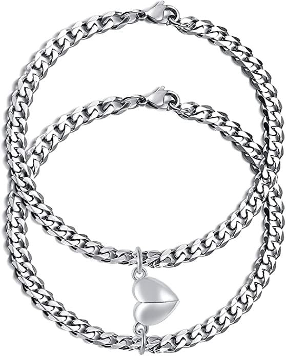 Heart Couple Bracelet For Men & Women