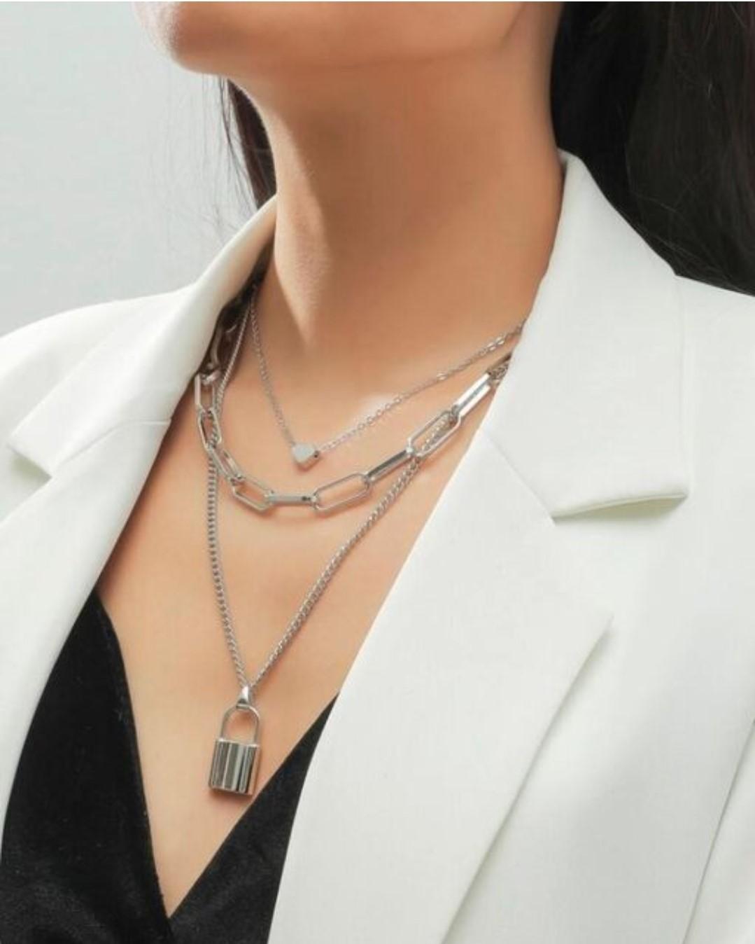 Gold Plated Stylish Necklace