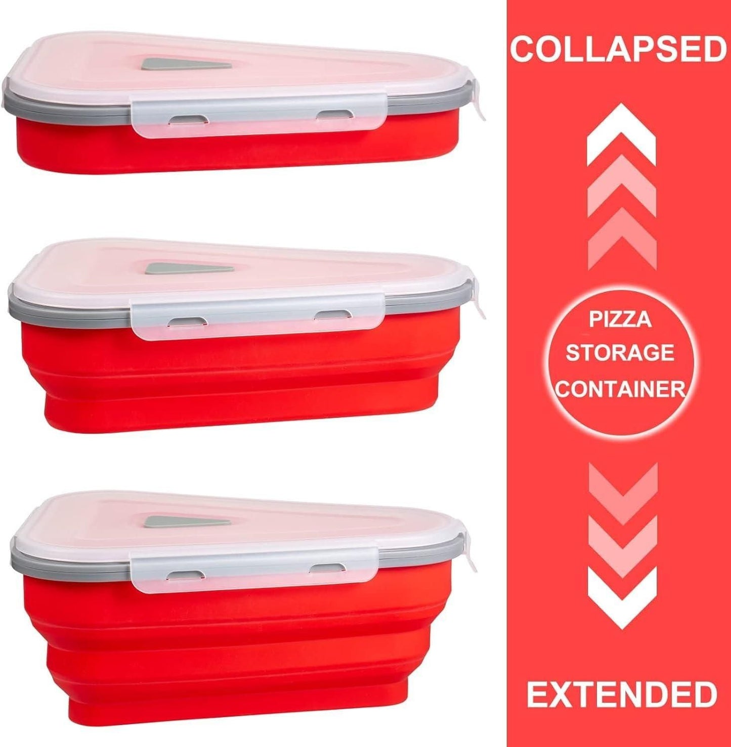 Pizza Slice Storage Container