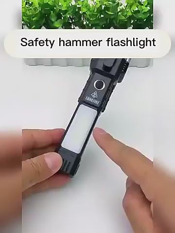 Torch LED Flashlight with Powerbank